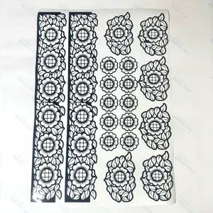 Henna Stencils-Complete Set Palm backhands Feet Fingers Design for Temporary Henna Tattoos