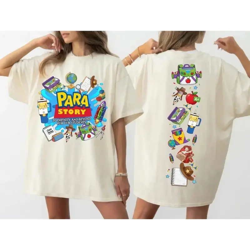 Para Story Paraprofessional Shirt, Teacher Aide Tee, Paraeducator Shirt, Back to School Gift, Classroom Support Staff Tee