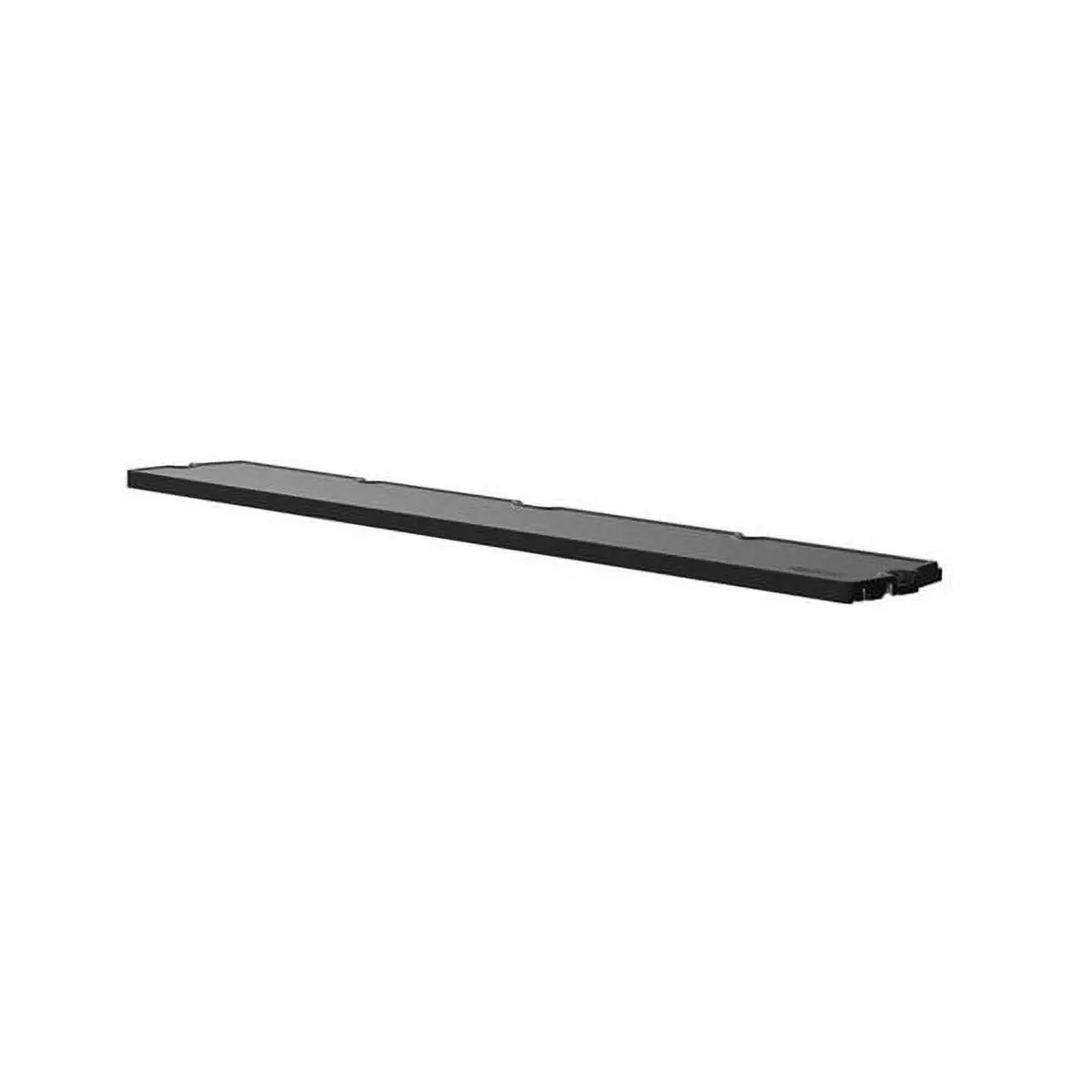 Suncast Durable Gray Plastic Resin Horizontal Shelf Kit - Outdoor Shed Shelving, 1.25" H x 50" W x 10.25" D, Space-Saving Design, 50lbs Max Weight Capacity