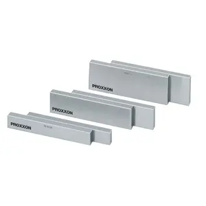 Proxxon 14-Piece Parallel Supports Set (No. 24266) – Ground Steel Precision Blocks