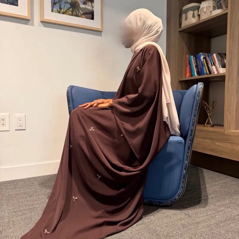 Brown  Abaya