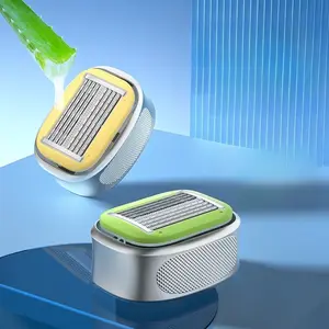 8-Layer Manual Head & Body Shaver - Portable Grooming Tool, Body Hair Trimmer for Bald Head Shaving, Armpit, Leg Hair Removal and Intimate Trimming, Safe for Men & Women