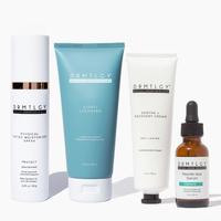 Cleanser, Serum, Cream, Tinted Moisturizer