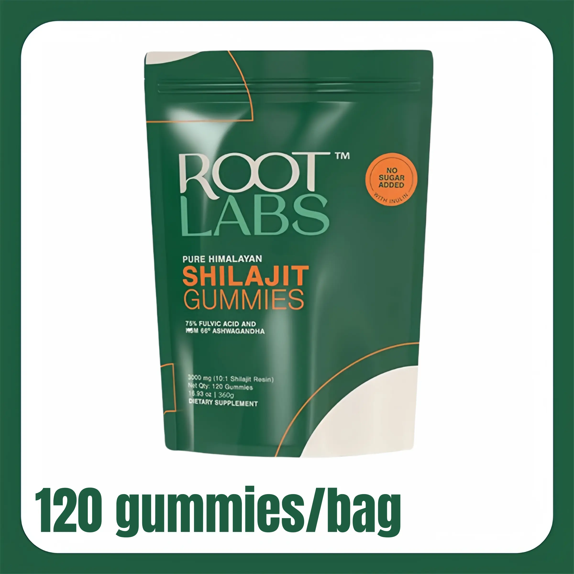 【upgraded version 120 PCS  Wrapped Chewables】Root Labs by Be Bodywise Pure  Himalayan Shilajit Gummies | With KSM 66 Ashwagandha & other herbs | No Added Sugar | 1 month pack | Edible Supplement