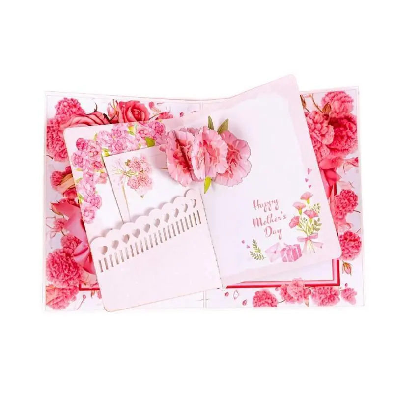 3D Creative 3D Floral Card for Mom