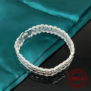 925 Sterling Silver Coin Bangle Bracelet for Women, Minimalist 12mm Round Charm Cuff, Hypoallergenic Tarnish-Resistant Jewelry for Daily Wear, Parties, Gifting & Special Occasions