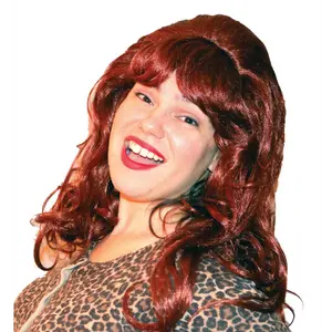 City Costume Peg Bundy Wig for Halloween, Real-Looking Beehive Wig, Adjustable, Washable & Pre-Styled