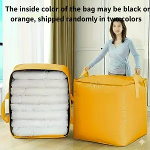 Large-capacity 240-liter thickened moving bag with reinforced handle, heavy-duty waterproof storage and finishing bag, Multipurpose Storage Bag, Travel Storage, foldable and portable design, multiple sizes available