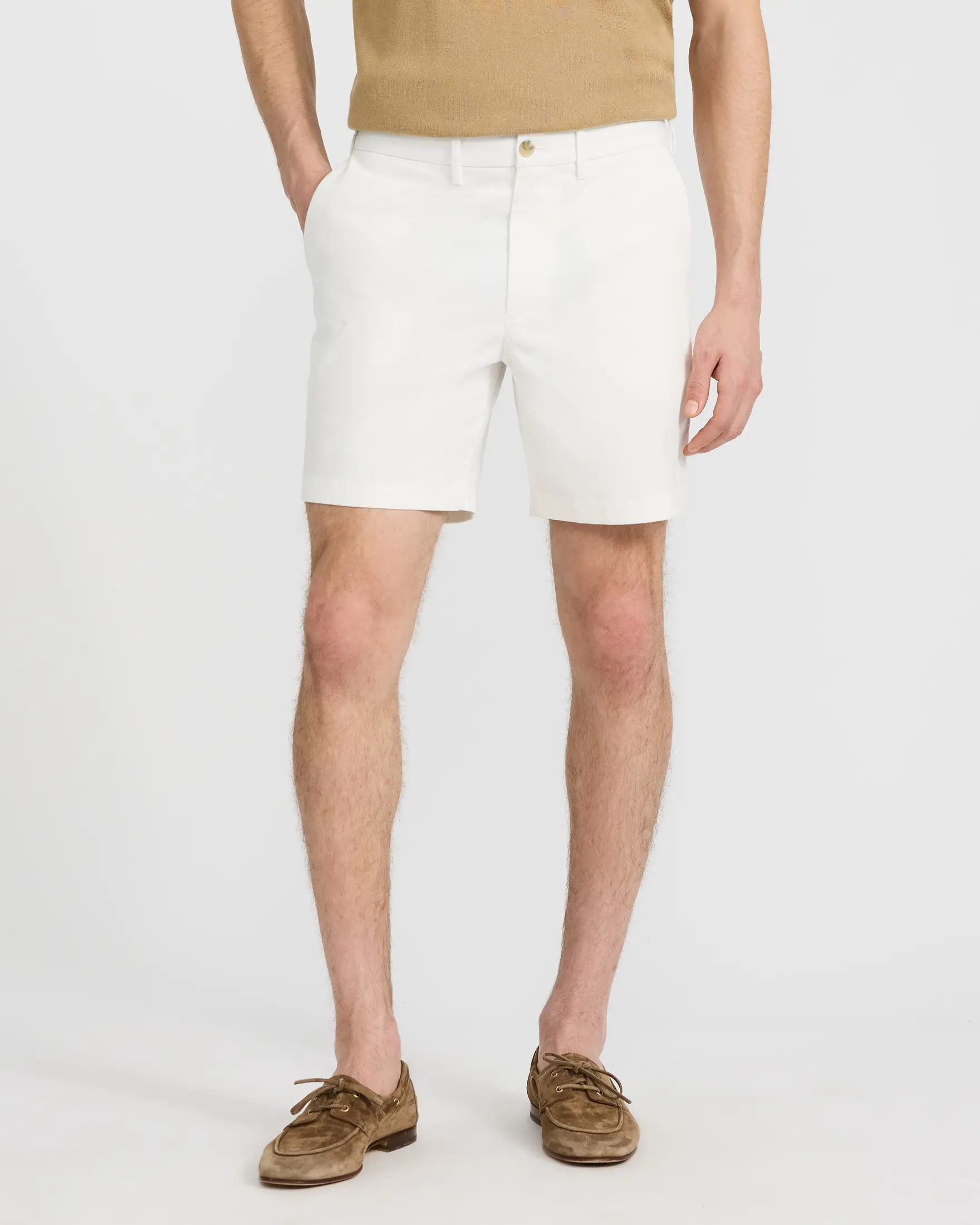 Express 7" Comfort Waist Hyper Stretch Chino Shorts