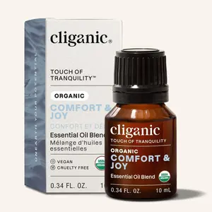 Cliganic Reinforce Essential Oil Blend - Natural Aromatherapy Oil for Diffuser Steam Distilled | Non-GMO Verified