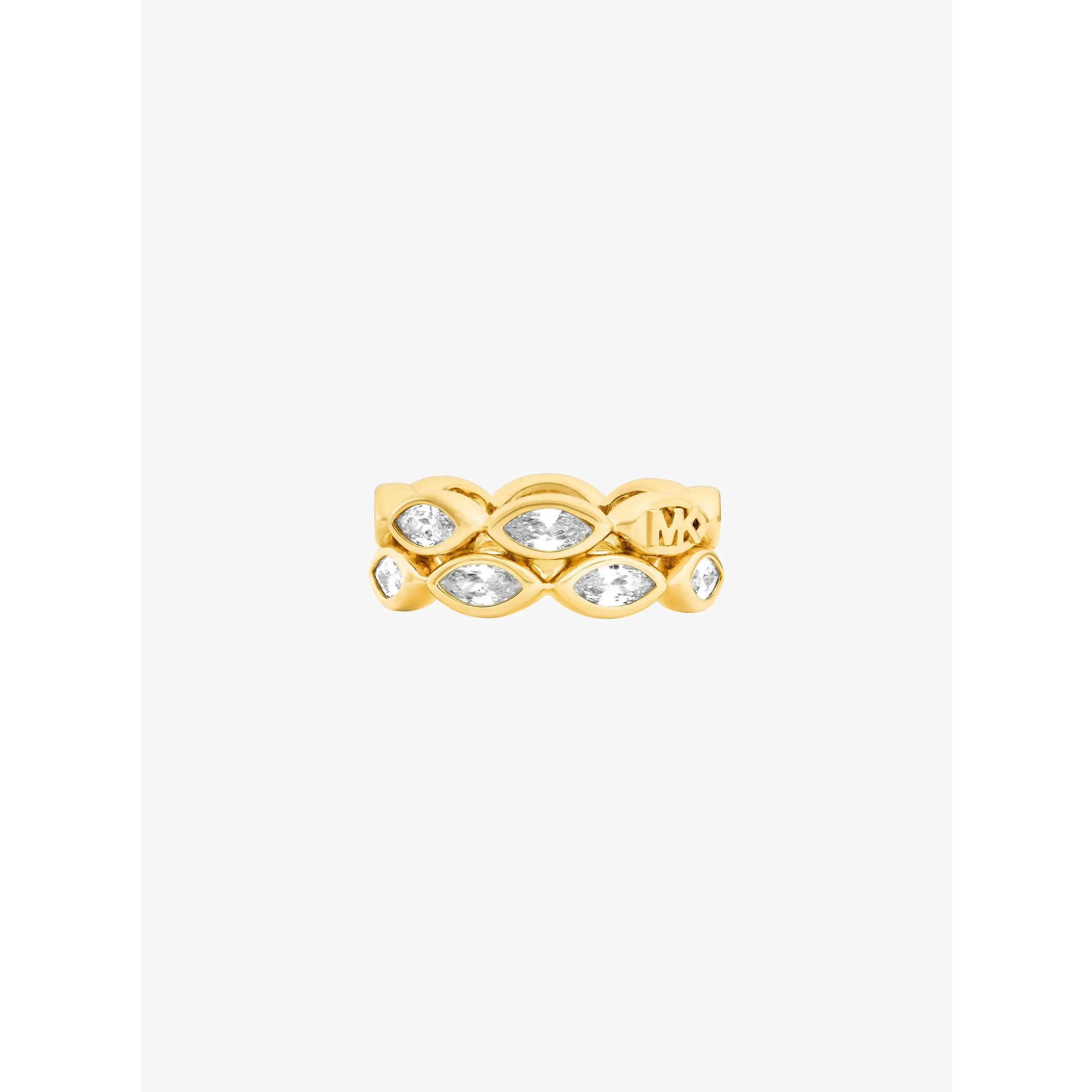 Marquise Cut Cubic Zirconia Tennis Ring