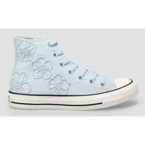 Converse Women's Chuck Taylor All Star Lift Hi Embroidered Flowers Size 8.5W