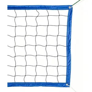 Professional Volleyball Net Outdoor Heavy Duty with Aircraft Steel Cable, VolleyballNet for Backyard, 32x3FT Portable Volleyball Nets for Pool Schoolyard Beach, Badminton/Pro VolleyballNets Set