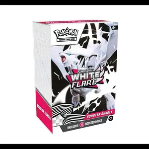 Pokemon White Flare Booster Bundle - Includes 6 Booster Packs for Trading Card Game