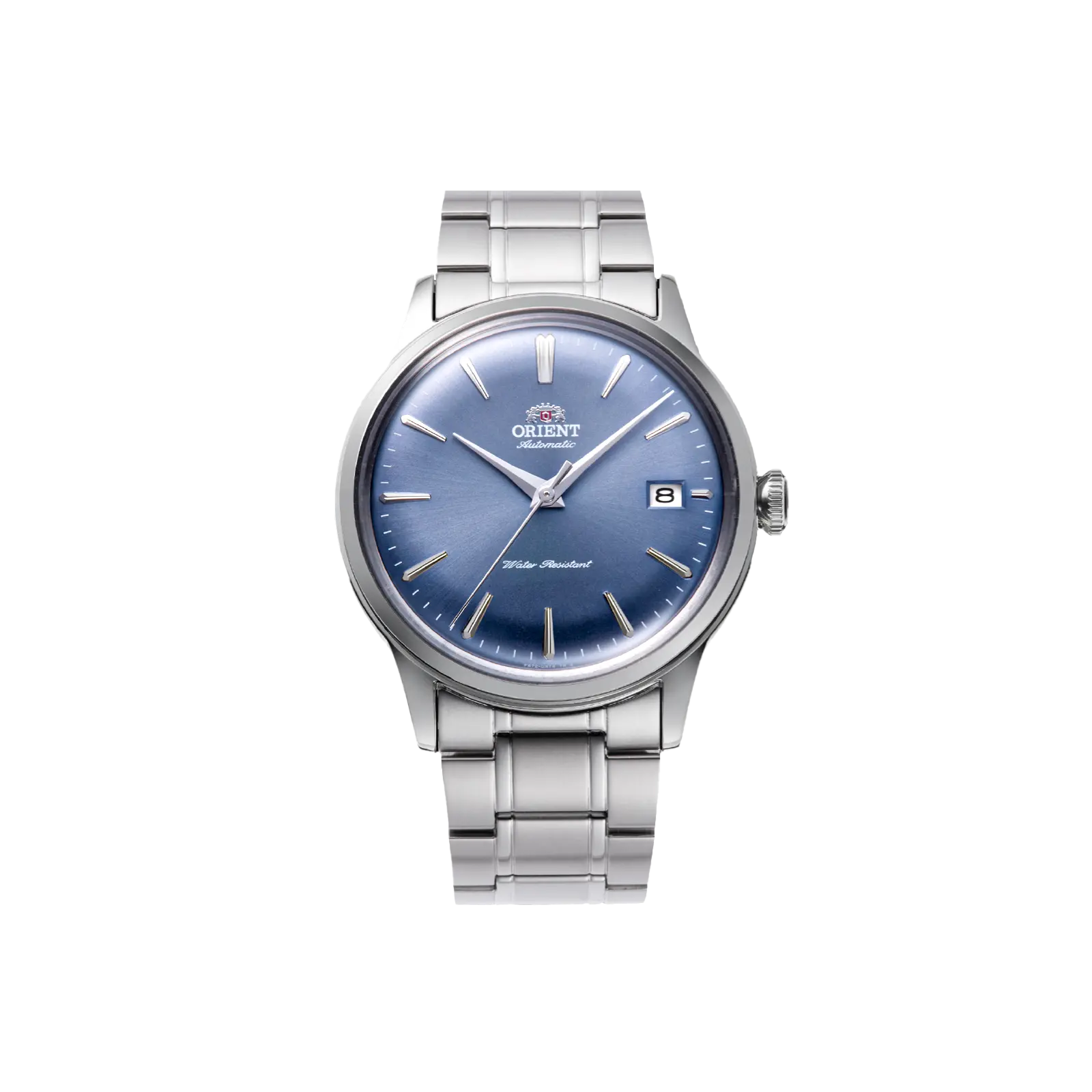 Orient Unisex Fashion Dress Watch, Bambino Version 7 38mm Automatic Analog Mechanical Stainless Steel Wristwatch, 12-Month Coverage, 30M-50M Water Resistant, RA-AC0M10L30B