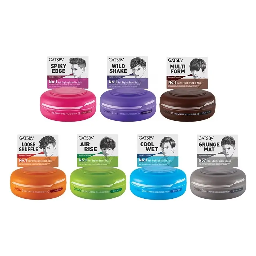 Gatsby Moving Rubber Hair Wax for Styling