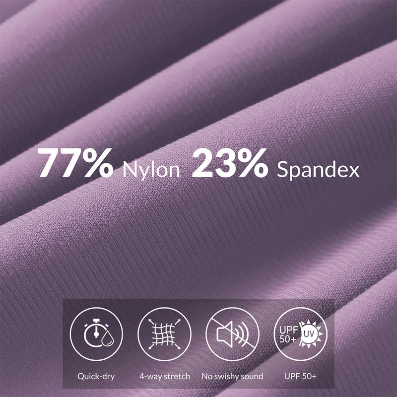 baleaf Women 25.5"/28" Joggers 5 Zipper Pockets Lightweight Quick Dry Hiking Pants High Waist Travel Athletic UPF50+ Gym Outfits Lounge Home Scrub Pants