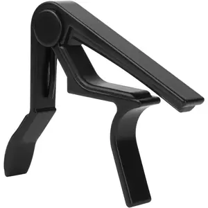 Guitar Capo for Acoustic and Electric Guitar 6 String, Premium ukulele Capos, Clip Capo, Clamp Capos, Black