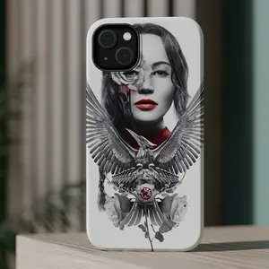 Hunger Games Tough Phone Case, Iconic Movie Design, Durable Shockproof Dual-Layer Protective Cover for iPhone 17 16 15 14 13 12 11 Pro Max