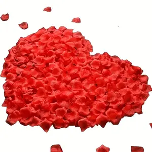 200pcs Rose Petals, Artificial Petals for Romantic Nights, Wedding Decor, Party Decoration, Valentine's Day, Event Decorations