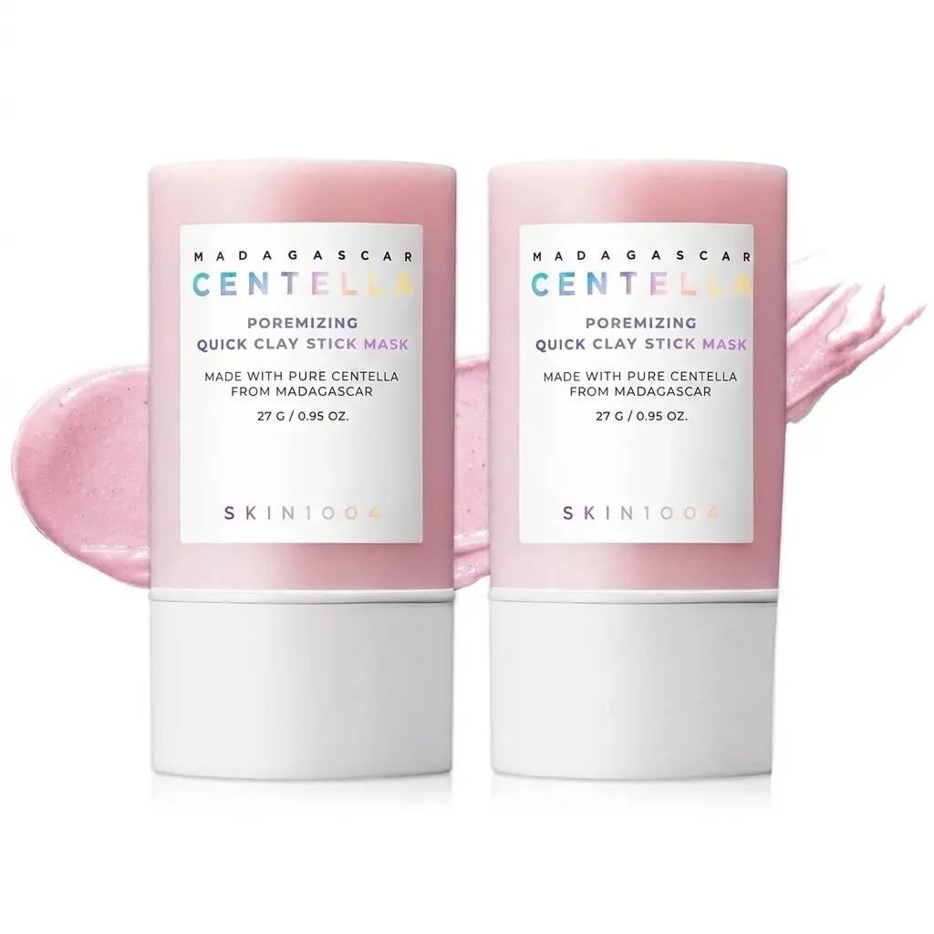 Madagascar Centella Poremizing Clay Stick Mask, 27g - Pore Minimizer with Pure Centella for Oily Skin, Soothing, Repairing & Cleansing, Pores Minimized, Beauty Products, Face Mask