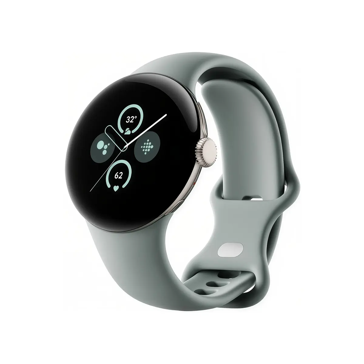 Refurbished Google Pixel Watch (2nd Gen) 41MM (GPS + Cellular) - Champagne Gold Aluminum - Excellent Condition with 1-Year Warranty by Plug - 358716