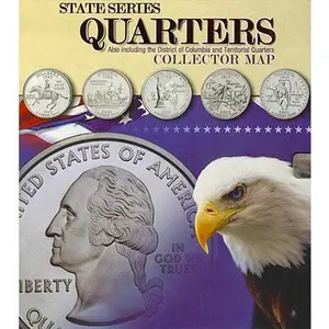 State Series Quarter Collector Map -- Whitman Publishing, Other Merchandise