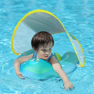 Dolphin Non-Inflatable Float with Canopy
