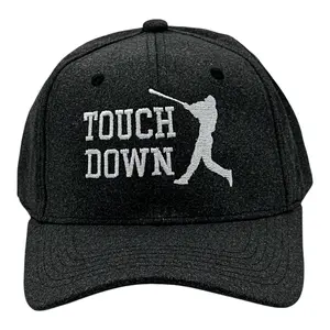 Touch Down Hat Funny Sarcastic Mocking Graphic Novelty Cap Funny Hats Sarcastic  Funny Baseball  Novelty Caps for Men Black - Standard
