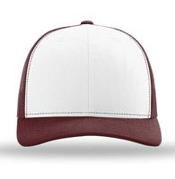 White/Maroon