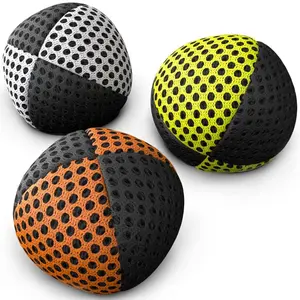 Juggling Balls for Beginners and Professionals Set of 3 Juggling Bean Bags Durable Juggle Ball Kit(3 Color Mix)