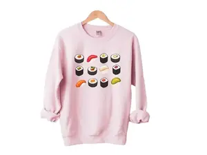 Sushi Sweatshirt, Sushi Shirt, Sushi Lover, Japanese Gifts, Food Gifts, Sashimi, Funny Shirt, Sushi Sweater, Sushi Tee, Sushi Gifts