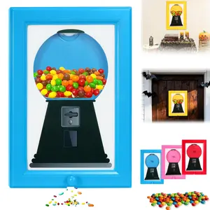 Candy Dispenser Frame, Candy Picture Frame Dispenser, Handy Candy Frame Dispenser, Picture Frame Candy Dispenser, For Candies, Nuts, Dog & Cat Treats, Suitable for Birthday & Holiday Gifts