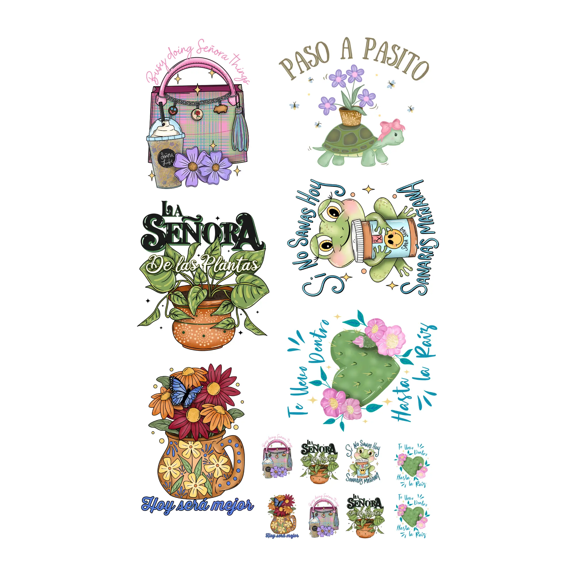 Hispanic - Shirt Transfers Gangsheets