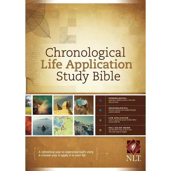 Chronological Life Application Study Bible-NLT -- New Living Translation - Bible
