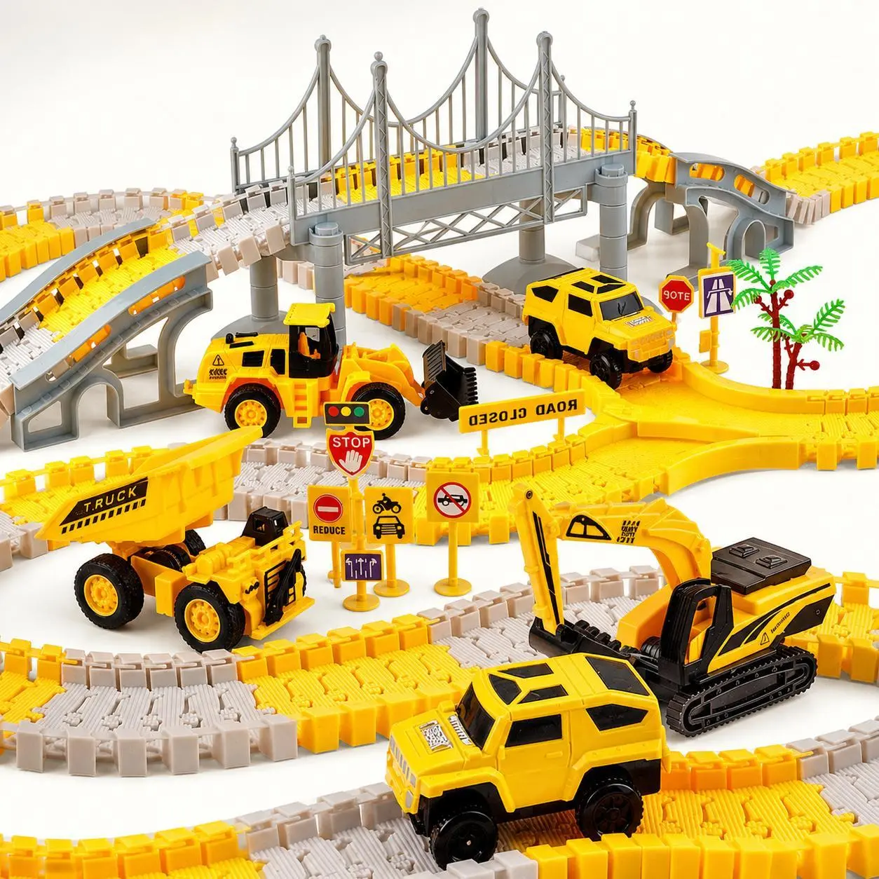 276 PCS Construction Site Track Toy