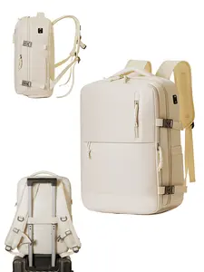 Travel Backpack for Women & Men - 15.6 inch Laptop Bag Flight Approved, Large Carry On Anti-theft Backpack for Travel Work Business Weekender