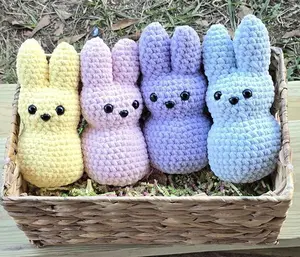 Baby Bunny Crochet Pattern, Easter Crochet Pattern, Amigurumi Rabbit Cute,