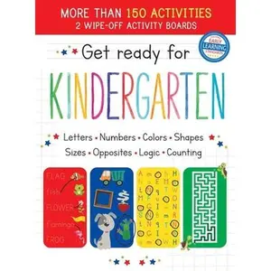 USED-Get Ready for Kindergarten by Little Genius Books (Hardcover)