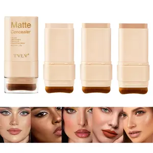 Matte concealer is waterproof to cover defects, easy to apply, natural and lasting makeup effect, Flawless Coverage, Longwear Makeup, Buildable Coverage