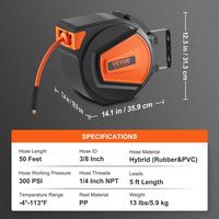 Classic - 3/8 IN x 50 FT - Enclosed