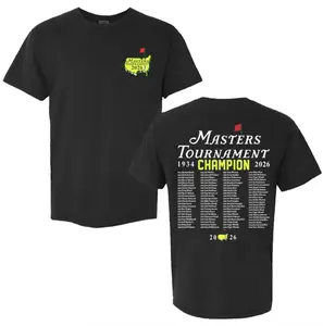 2026 Masters Golf Championship Shirt, Masters Augusta 1934–2026 Champions Golfer Legend Shirt, Augusta National Golf Club Tee, Trendy Golf Fan T-Shirt For Men Women