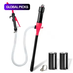 Portable Power Battery Pump, Cordless Water & Fuel Transfer Pump, Battery-Powered Fuel Pump with 4ft Oil Outlet Pipe (Battery Not Included), Suitable for Lawn Mowers, Boats, Cars and Motorcycles, Swivel Joint Gas Pump, Hand Fuel Pump # GLOBAL PICKS