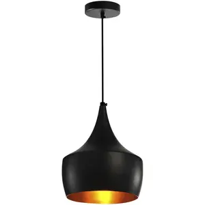 CWI Lighting Dynamic 1 Light 10 inch Black Down Mini Pendant Ceiling Light 9631P10-1-101