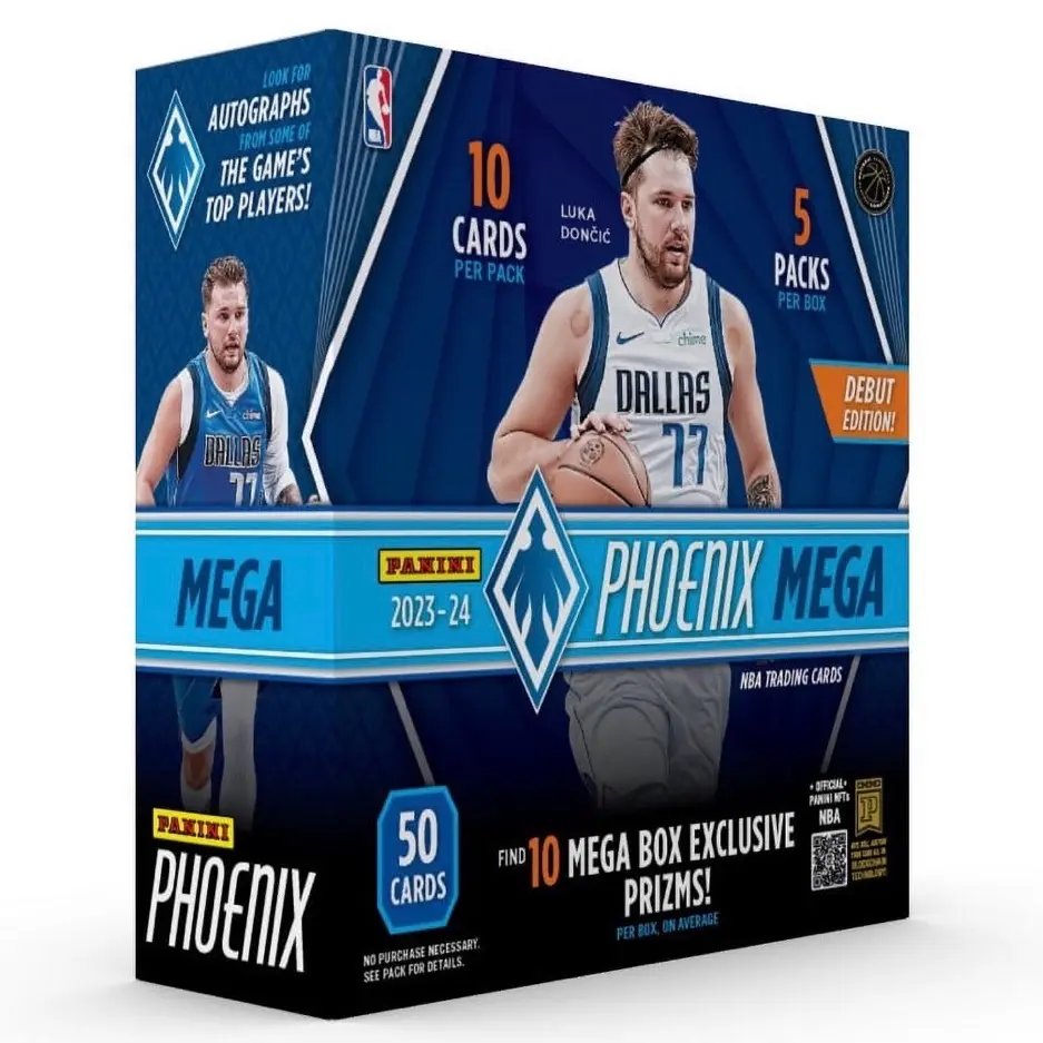 2023/24 Panini Phoenix Basketball Mega Box Trading Cards