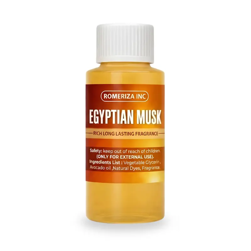 ROMERIZA Egyptian Musk Fragrance Oil, Alcohol Free Long Lasting Musk Scent For Men & Women
