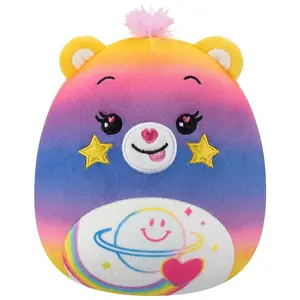 Squishmallows Care Bears Starlight Love Bear - High-Quality Materials - Perfect Companion for Kids