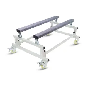 Watercraft PWC Dolly Boat Jet Ski Stand Storage Trailer Cart Dock Slipway Cart with Adjustable Bunks, Carpeted to Prevent Scratch, 1000lb Capacity