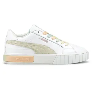 PUMA Womens Cali Star Gloaming Lace Up Sneakers Shoes Casual - White