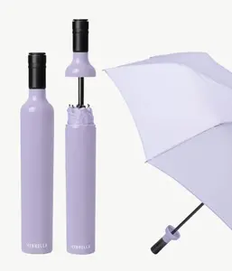 Vinrella Wine Bottle Umbrella - Lavender